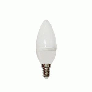 لامپ 6 وات شمعی مهتابی مات کندل سیتکو E14